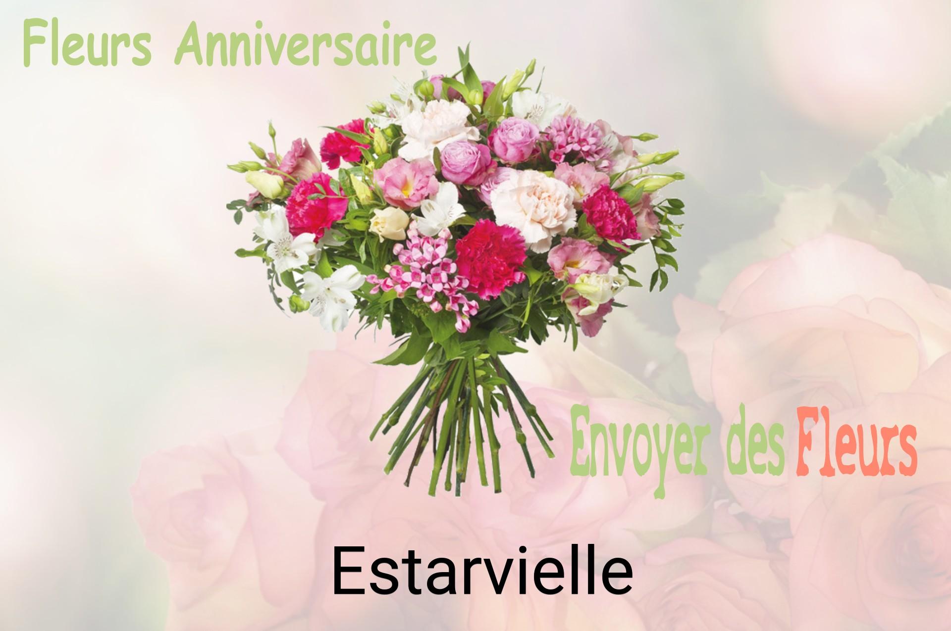 Bouquet de fleurs d’anniversaire livré à Estarvielle